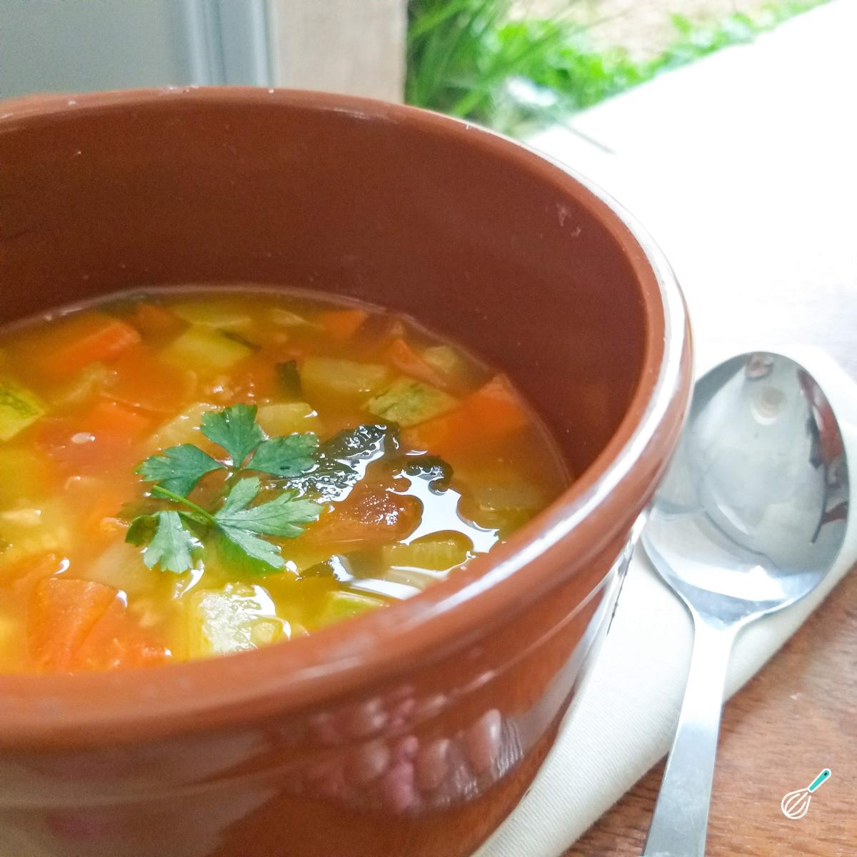 Receita de Sopa de legumes zero carboidrato