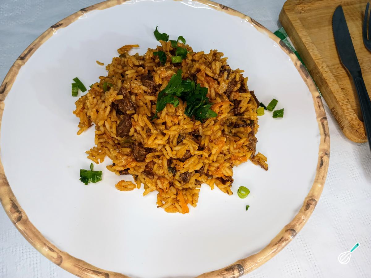 Receita de Arroz de maminha