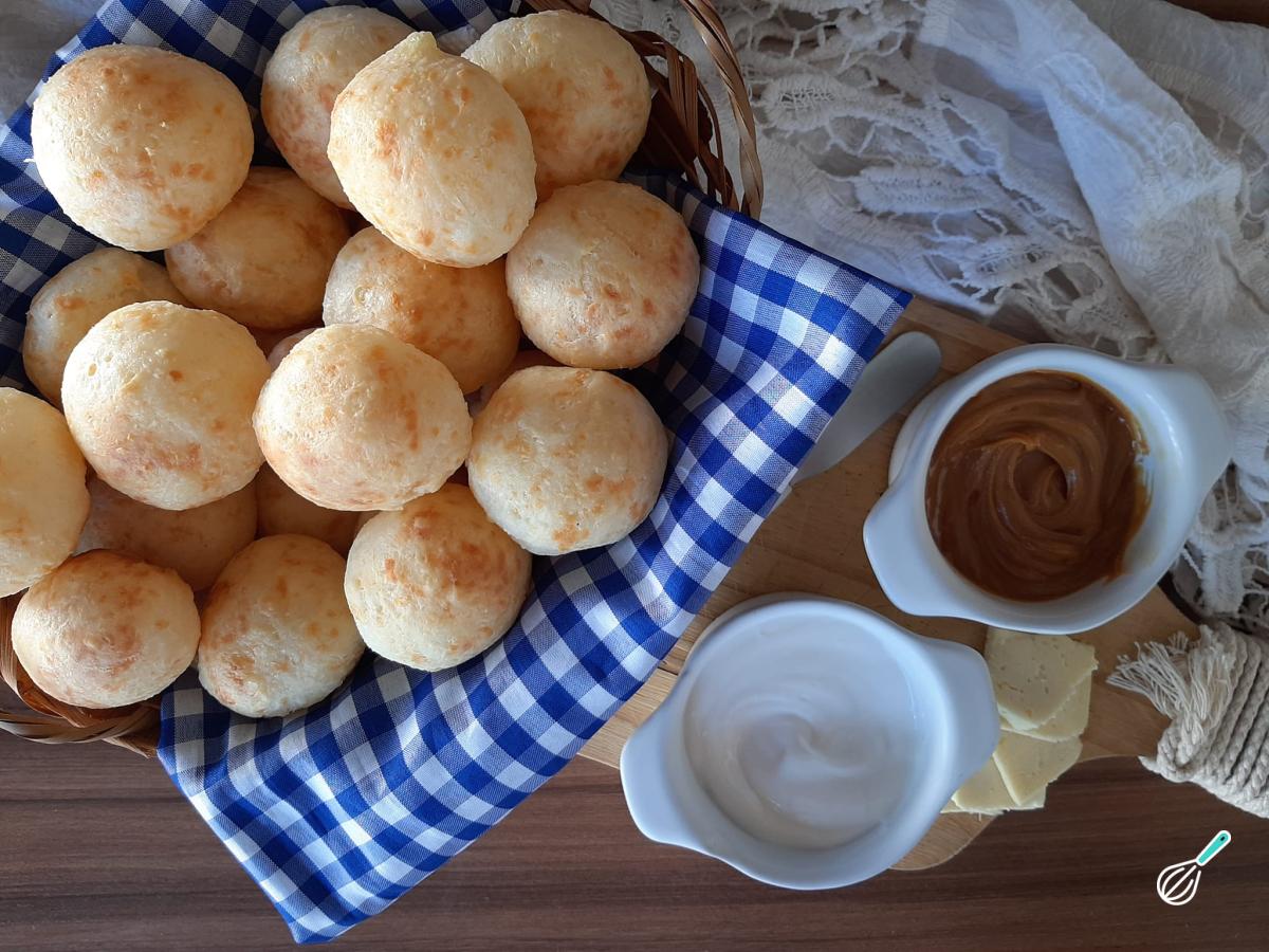Receita de Pão de queijo com fécula de mandioca