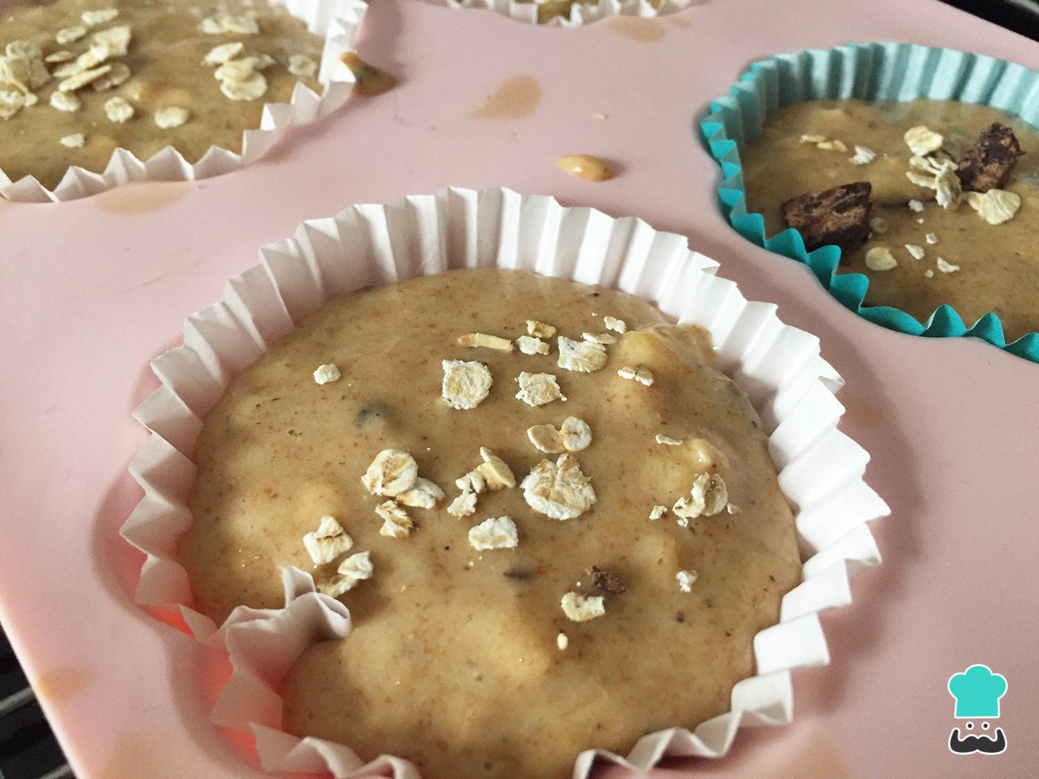 Muffin de banana e aveia SAUDÁVEL, FÁCIL E DELICIOSO