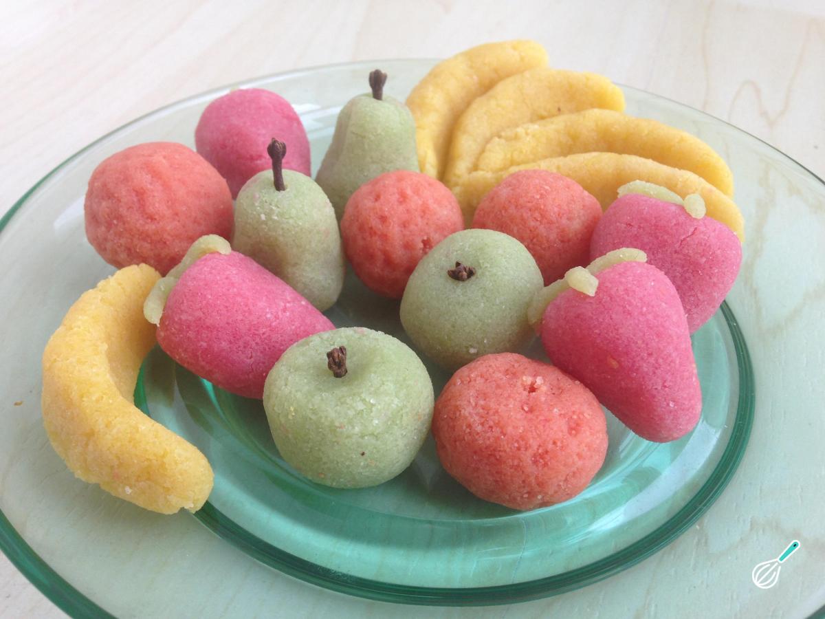 Receita de Frutas de marzipã