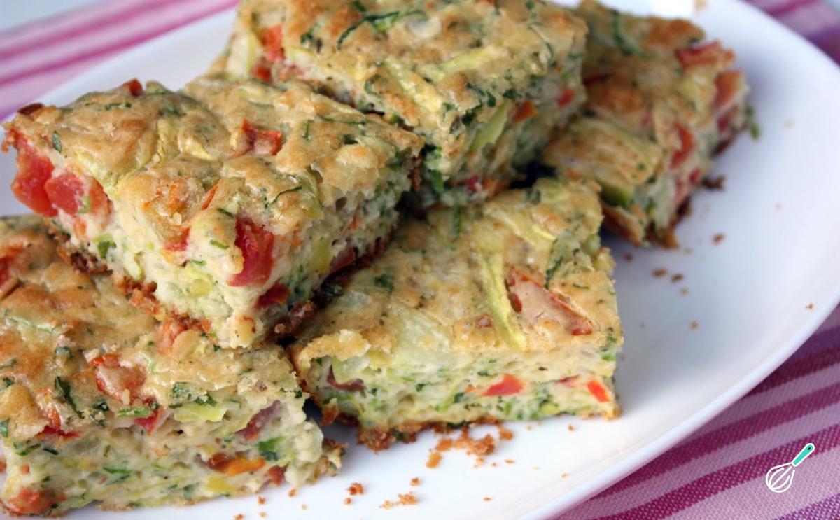 Receita de Torta integral de legumes