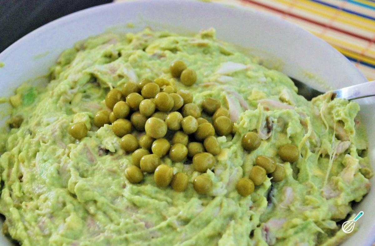 Receita de Guacamole com frango
