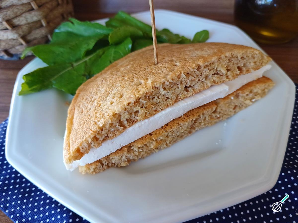 Receita de Pão de frigideira fit