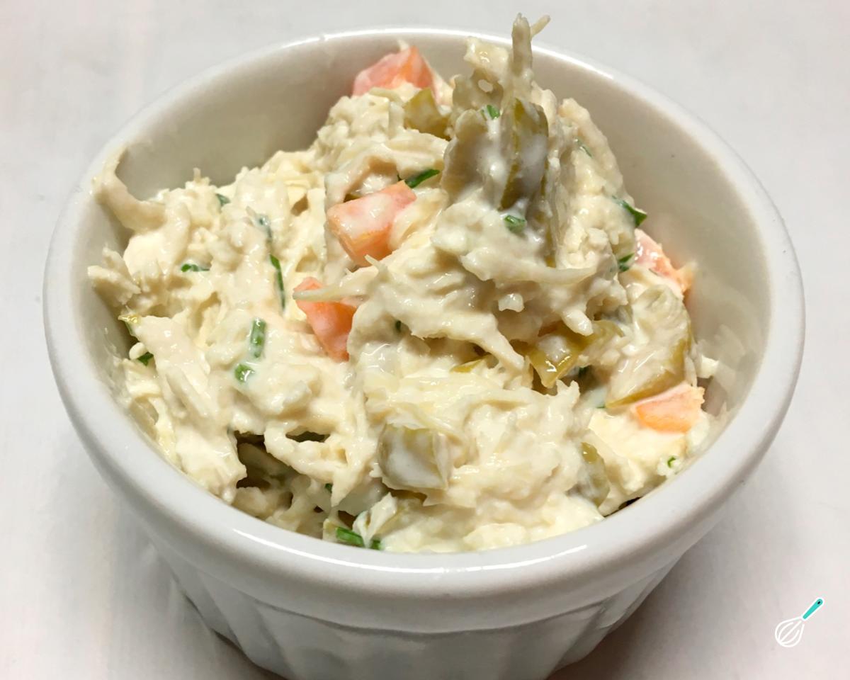 Receita de Patê de frango para comer com pão