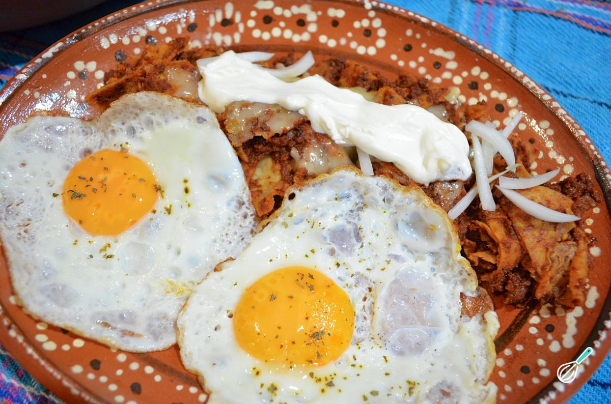 Receita de Chilaquiles mexicanos