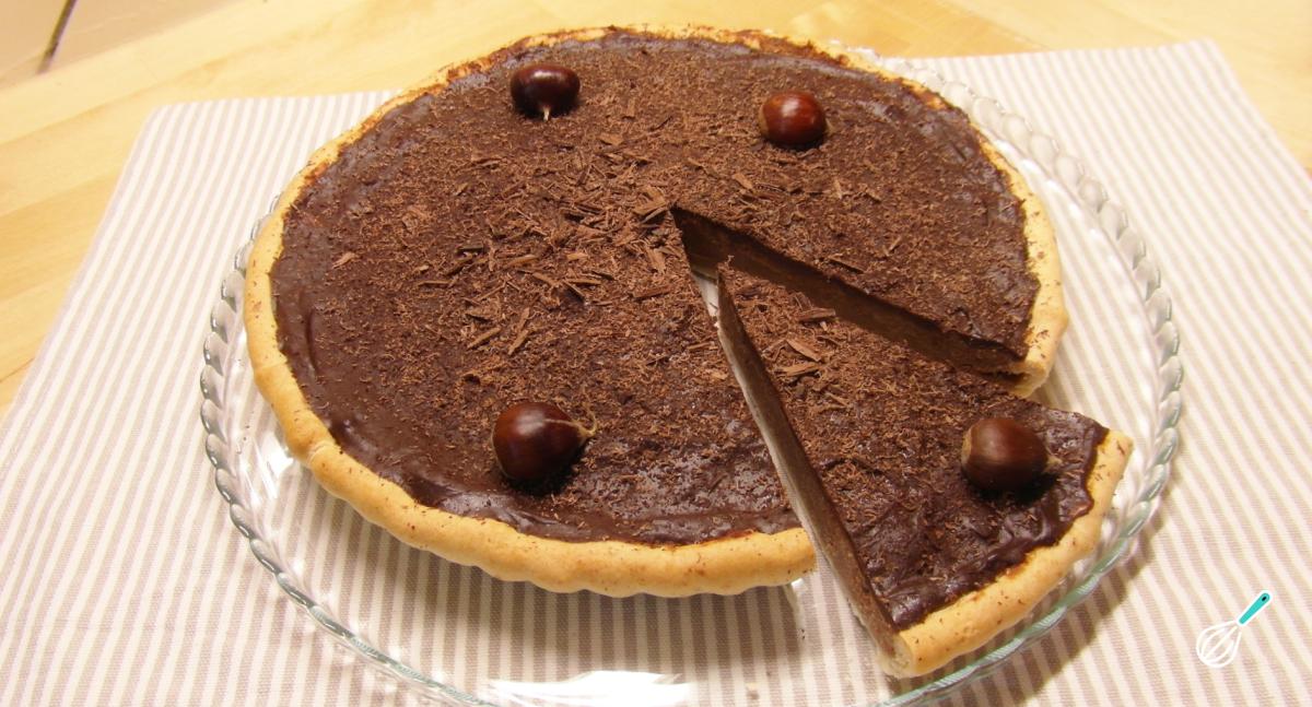 Receita de Torta de chocolate e castanha portuguesa