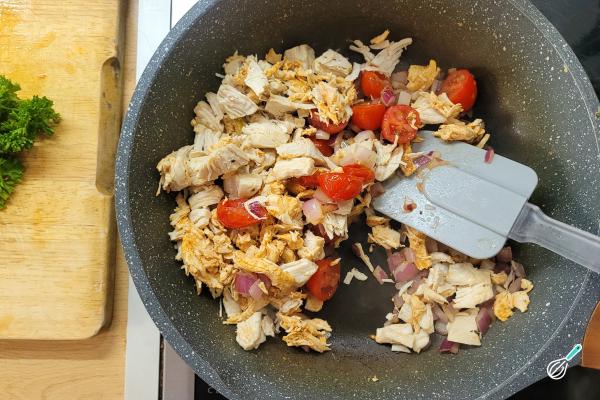 Receita de Receita escondidinho de batata com frango - Passo 5