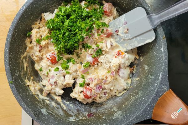 Receita de Receita escondidinho de batata com frango - Passo 7