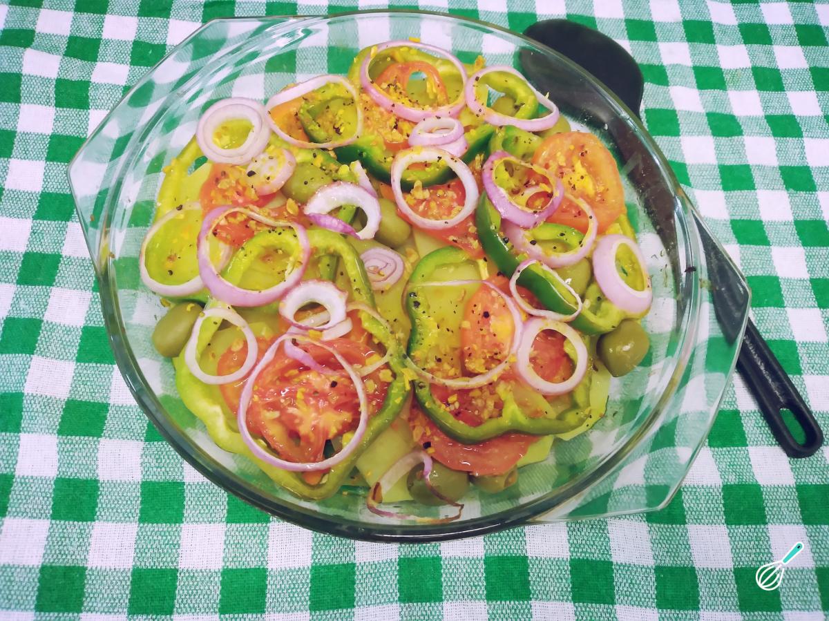 Receita de Bacalhoada vegana