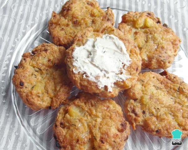 Receita de Bolinho de purê de batata