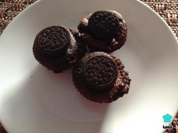 Receita de Brownies de Oreo