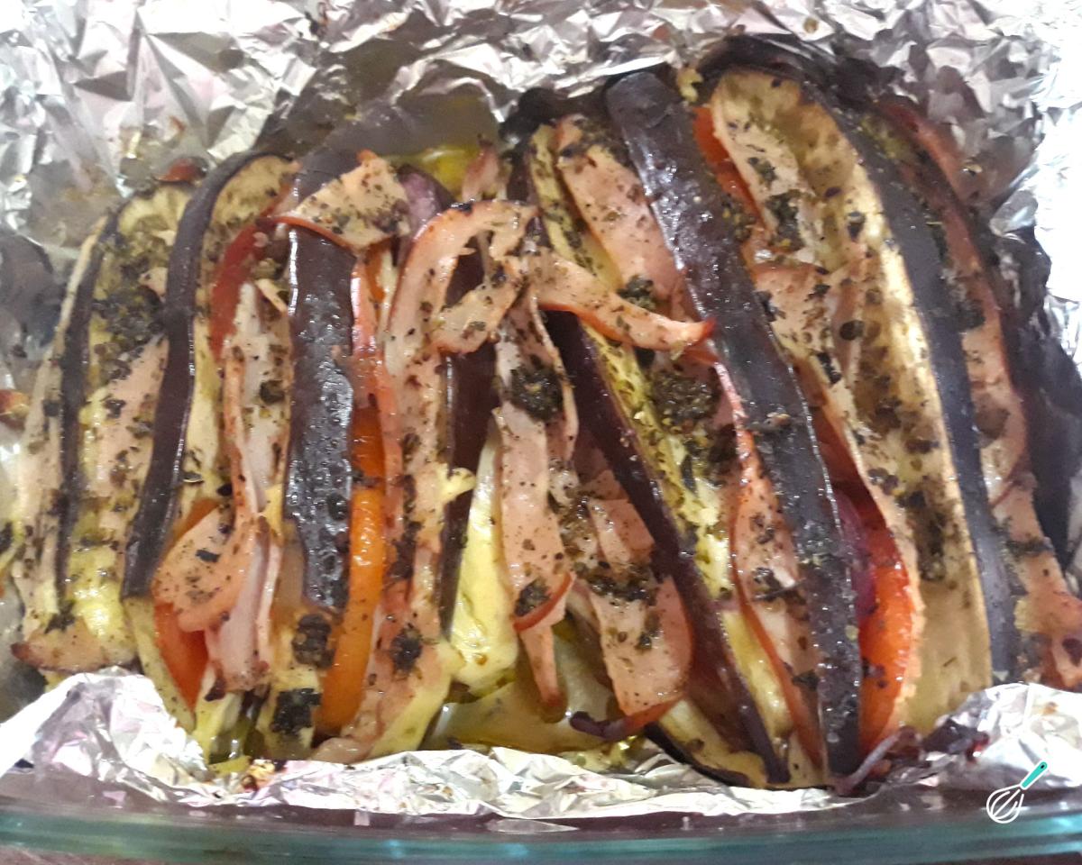 Receita de Berinjela assada no forno