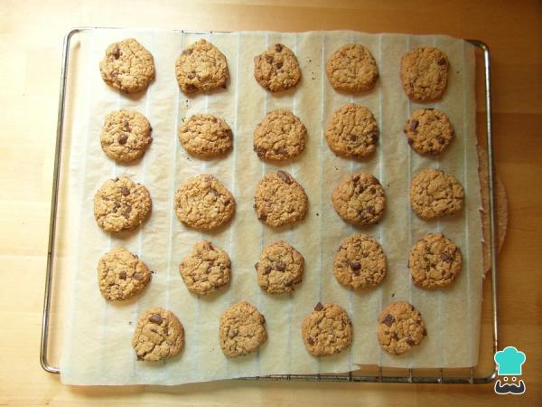 Receita de Bolachas de manteiga de amendoim e chocolate - Passo 7