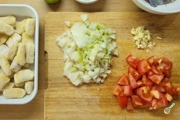 Receita de Nhoque com molho de camarão - Passo 3