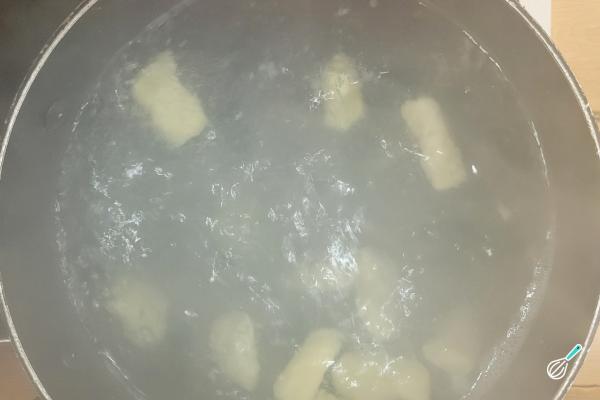 Receita de Nhoque com molho de camarão - Passo 9