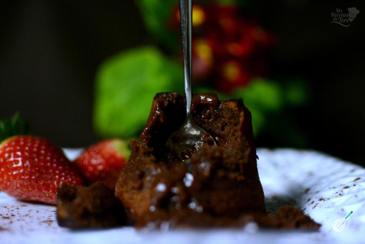 Receita de Petit gateau de chocolate ao leite