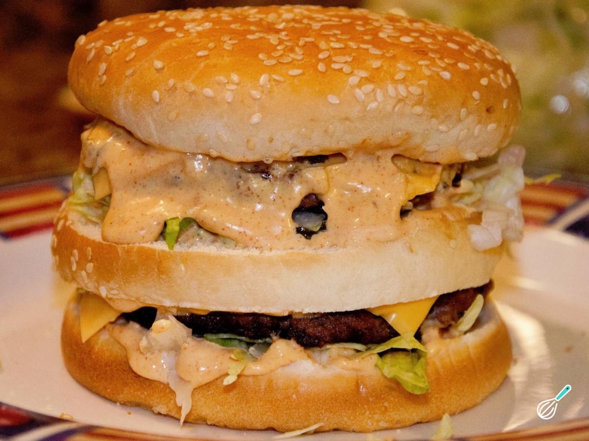 Receita de Big Mac com molho especial