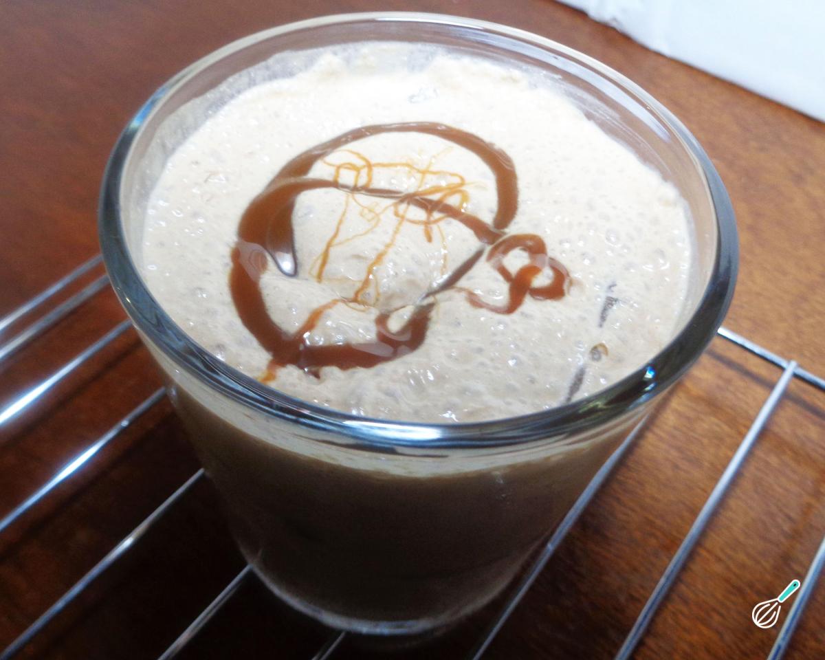 Drink com licor de chocolate