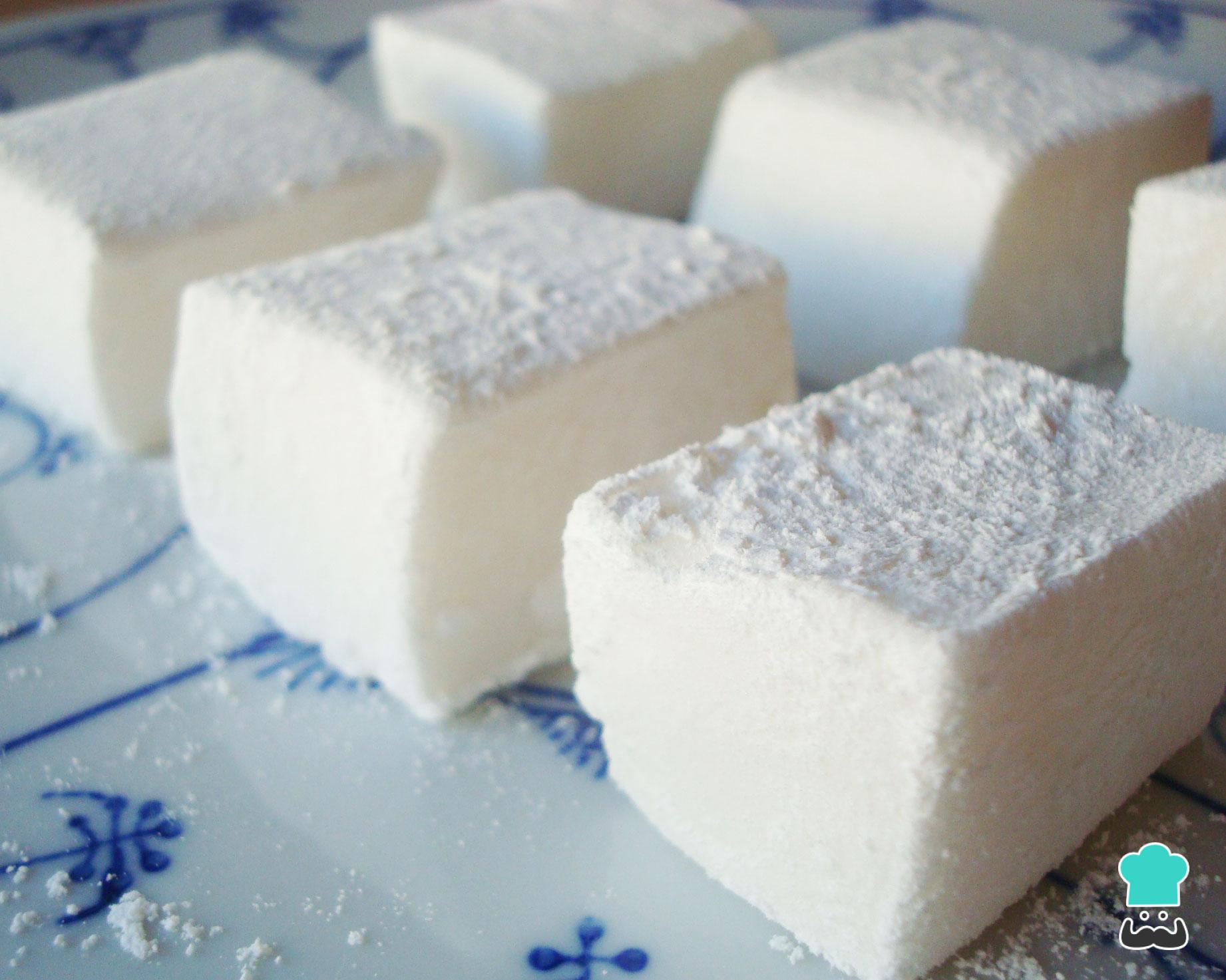 Marshmallow caseiro com gelatina