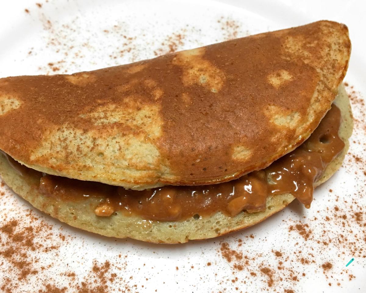 Receita de Panqueca de batata doce com whey