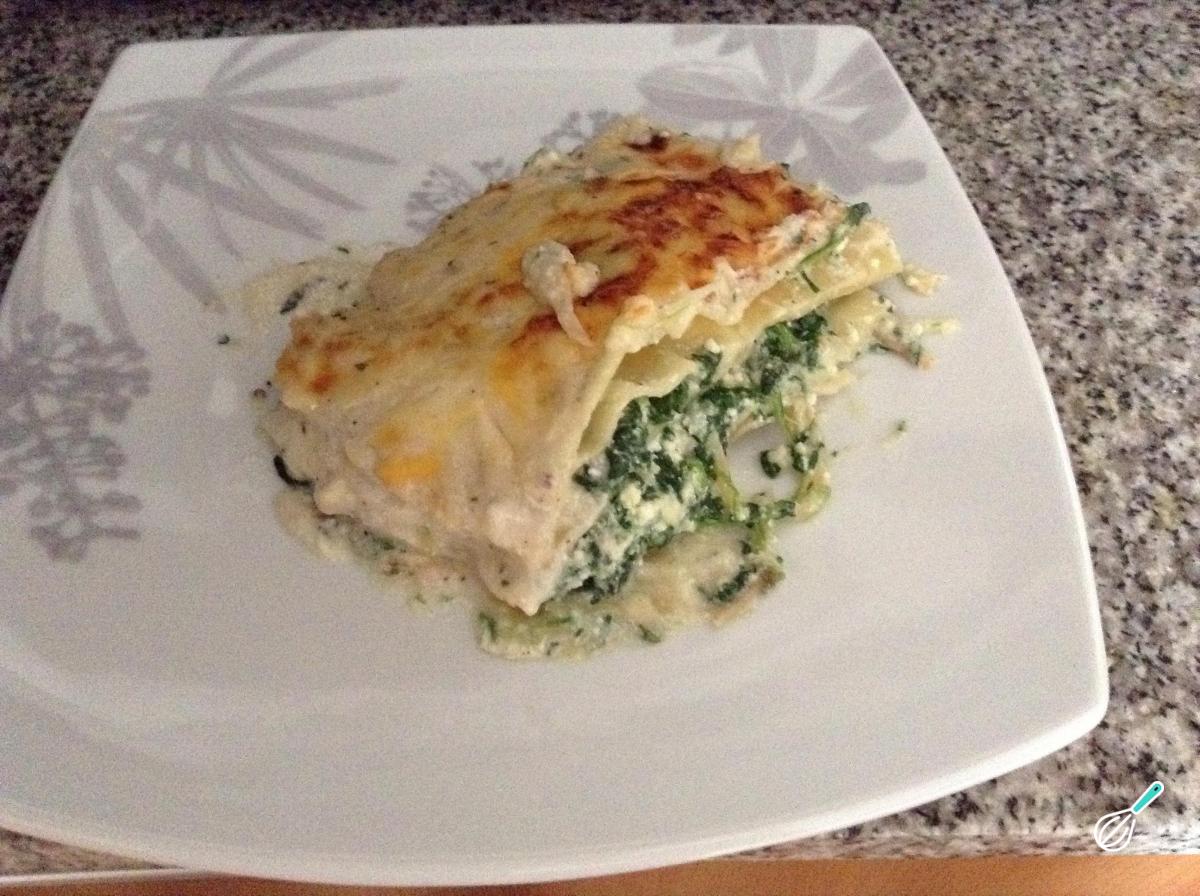 Receita de Lasanha de ricota com espinafre