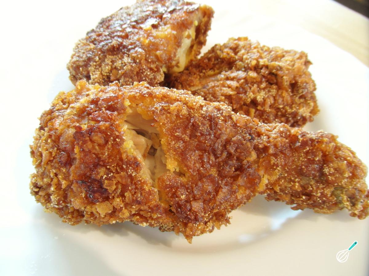 Receita de Frango frito e crocante do KFC
