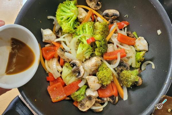 Receita de Frango Kung Pao - Passo 11