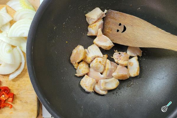 Receita de Frango Kung Pao - Passo 5