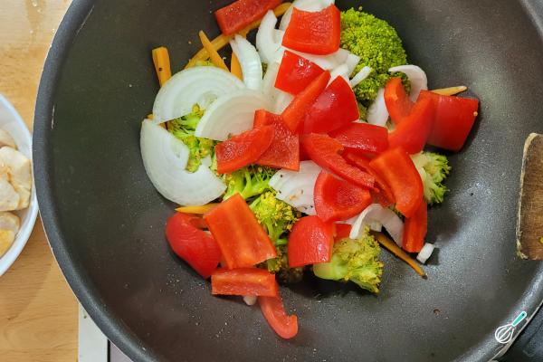 Receita de Frango Kung Pao - Passo 8