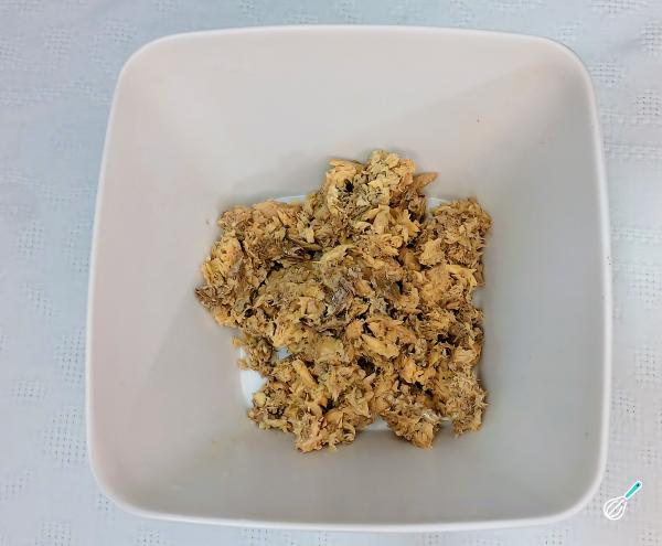 Receita de Patê de sardinha com maionese e cenoura - Passo 2