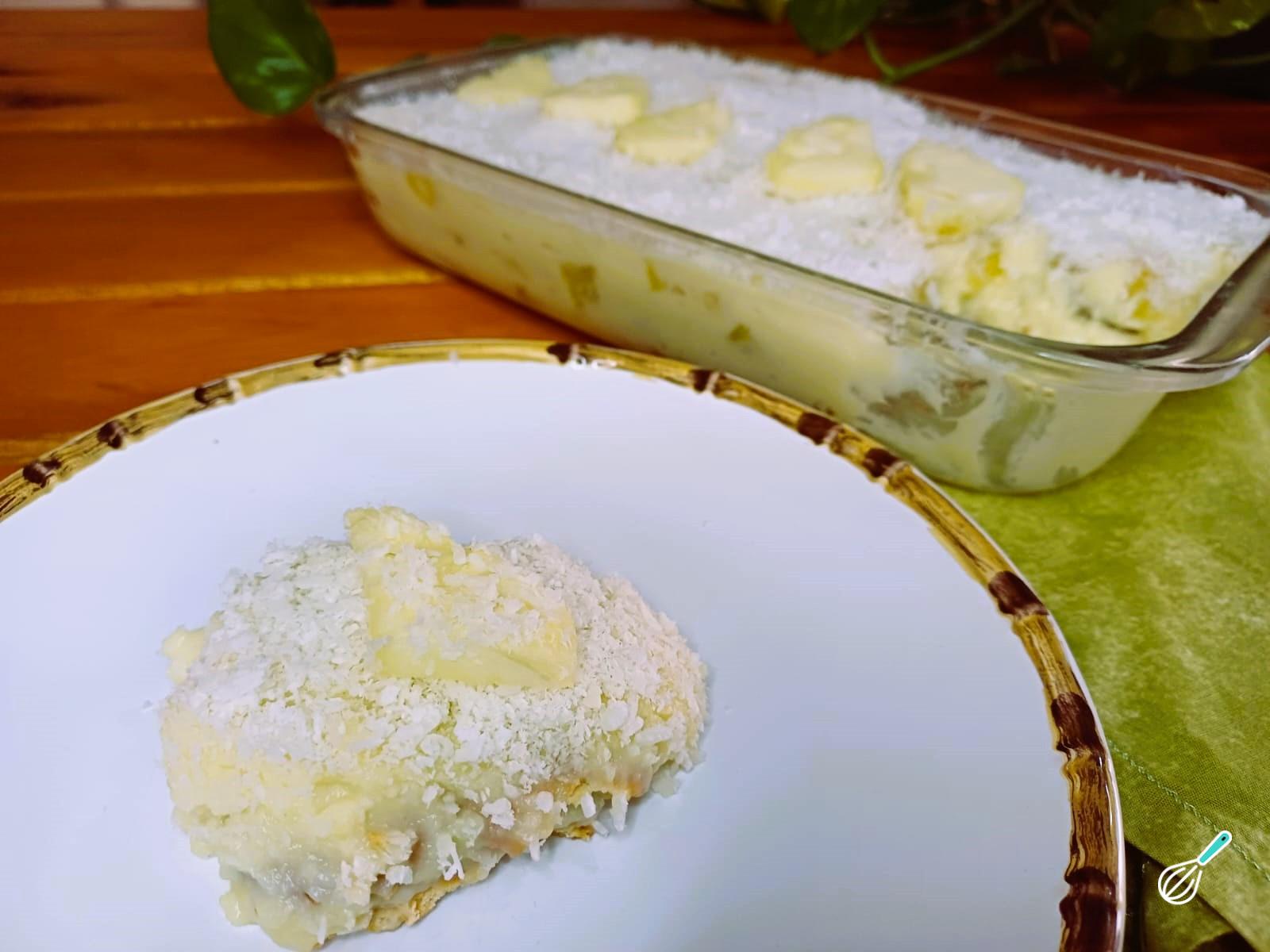 Pavê de abacaxi com coco: gostoso e refrescante