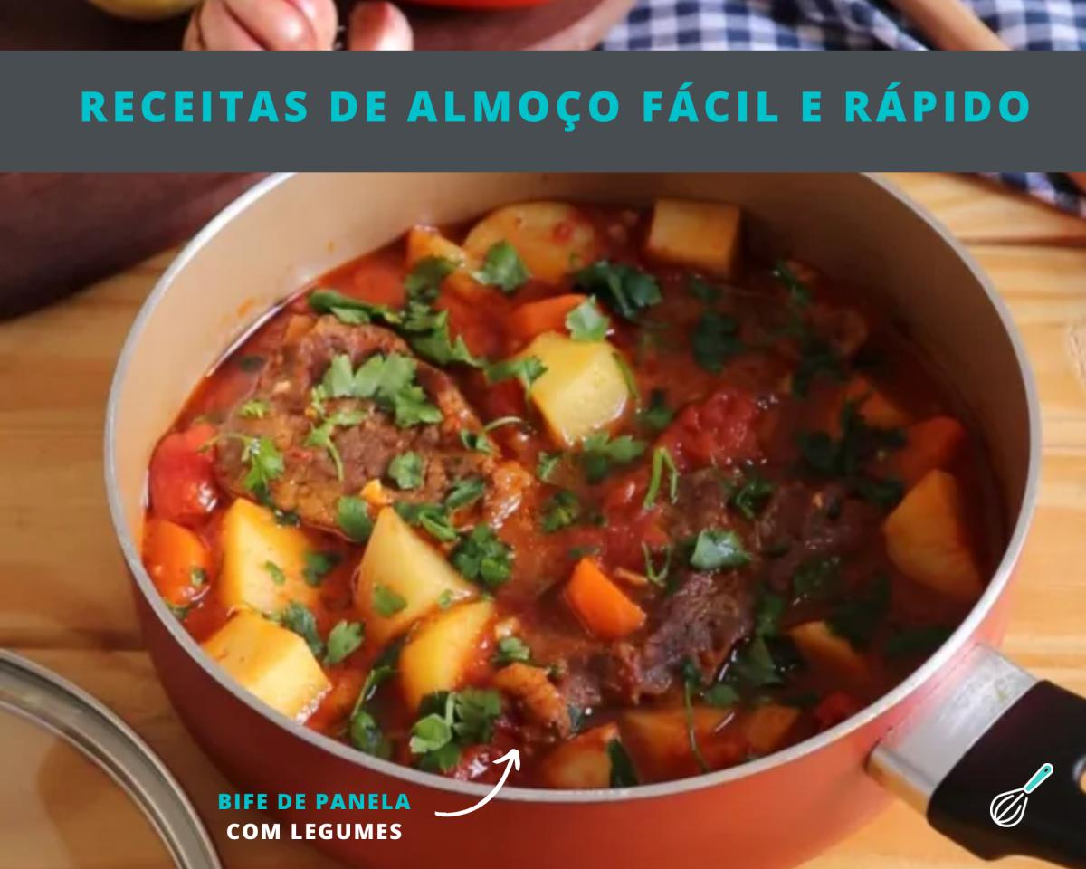 Receitas de almoço fácil e rápido