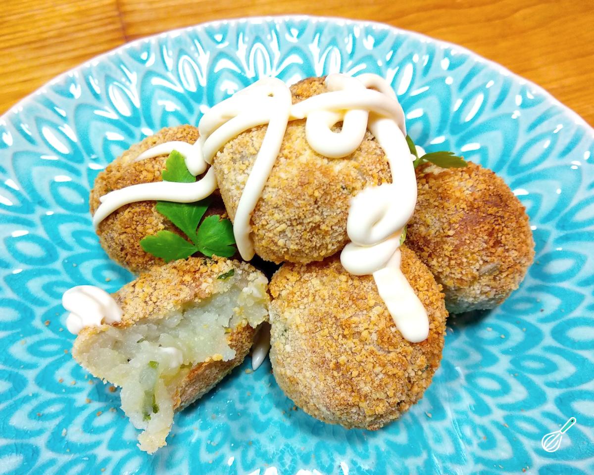 Receita de Bolinho de batata na AirFryer