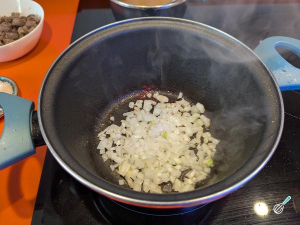 Receita de Risoto de filé mignon e parmesão - Passo 4