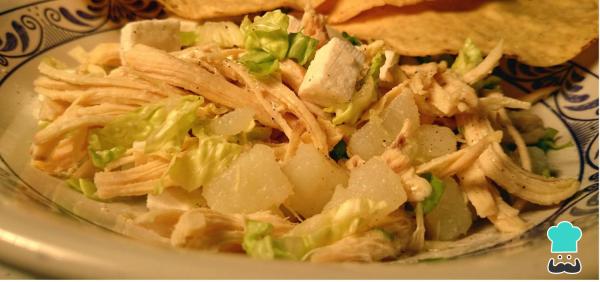 Receita de Salada de frango com batata