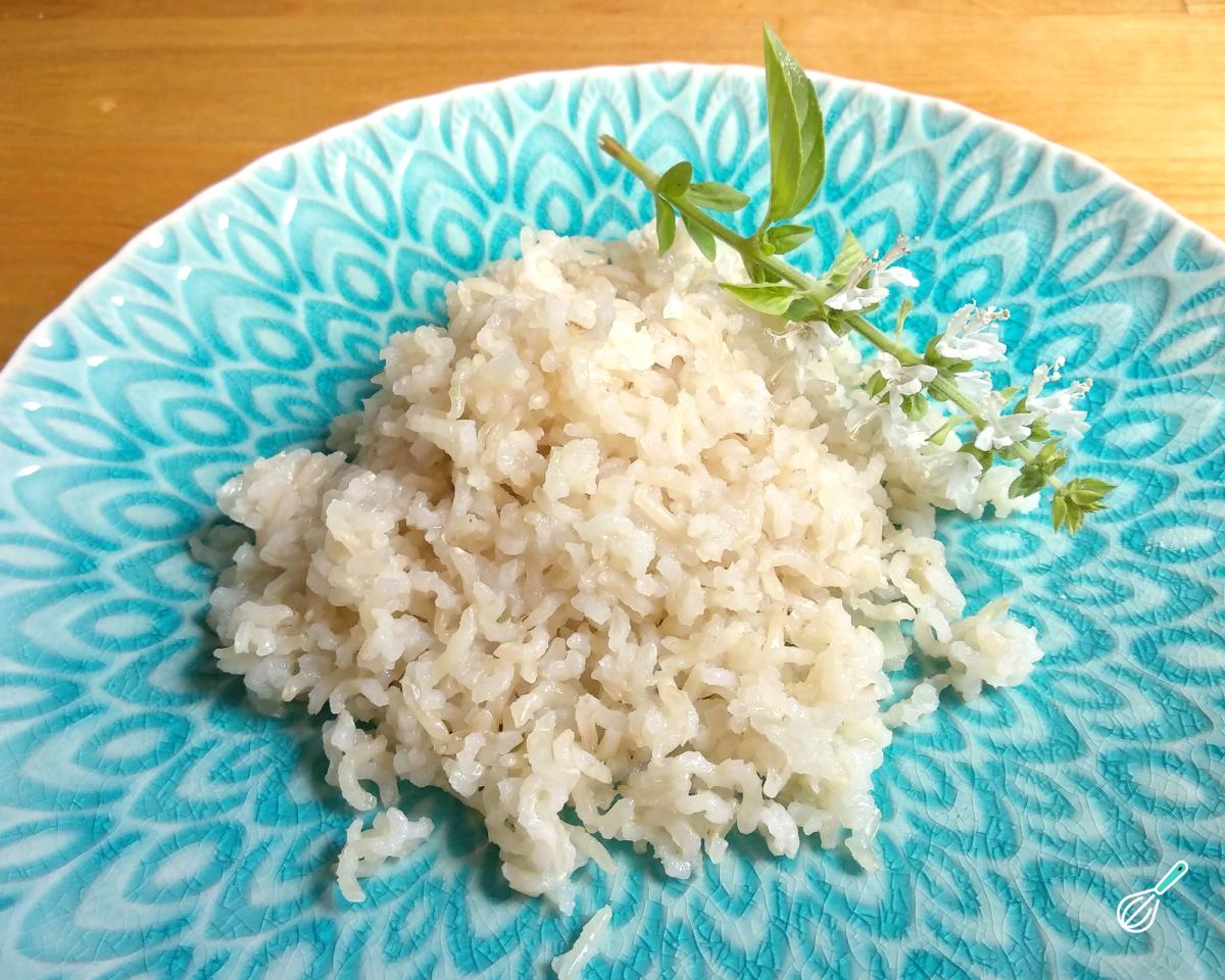 Receita de Arroz integral soltinho