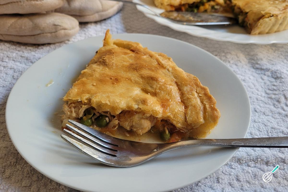 Receita de Torta de frango assada