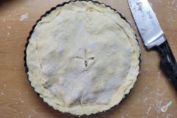 Receita de Torta de frango assada - Passo 21