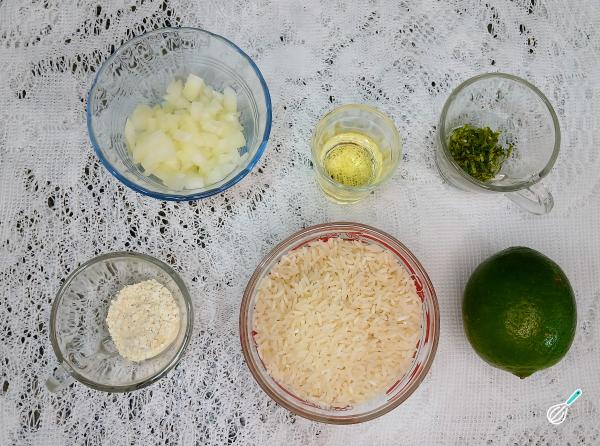 Receita de Arroz de limão - Passo 1