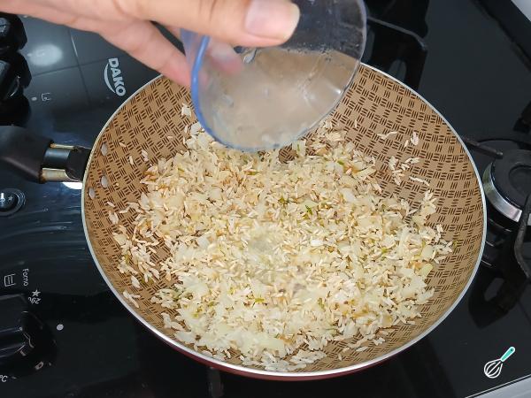 Receita de Arroz de limão - Passo 4