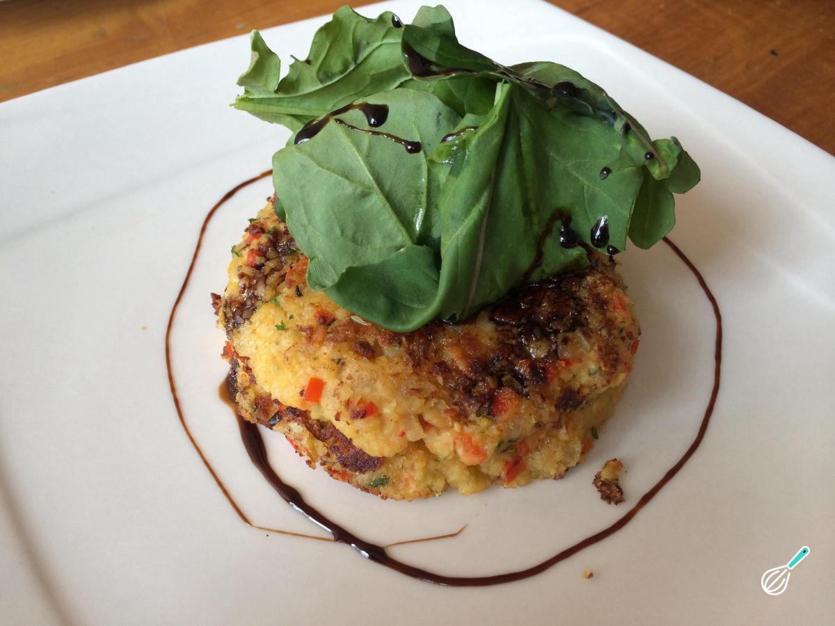 Receita de Hambúrguer de grão de bico