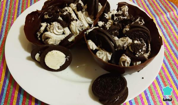 Receita de Ovo de Páscoa de Oreo - Passo 8