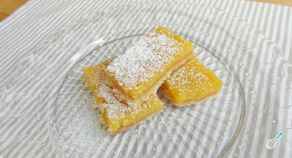 Receita de Barrinhas de limão siciliano