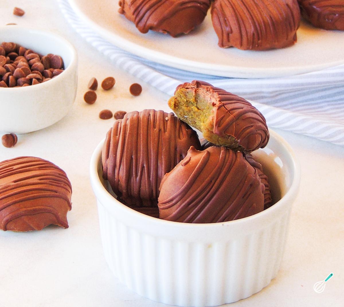 Receita de Receita com semente de abóbora: trufa com semente de abóbora