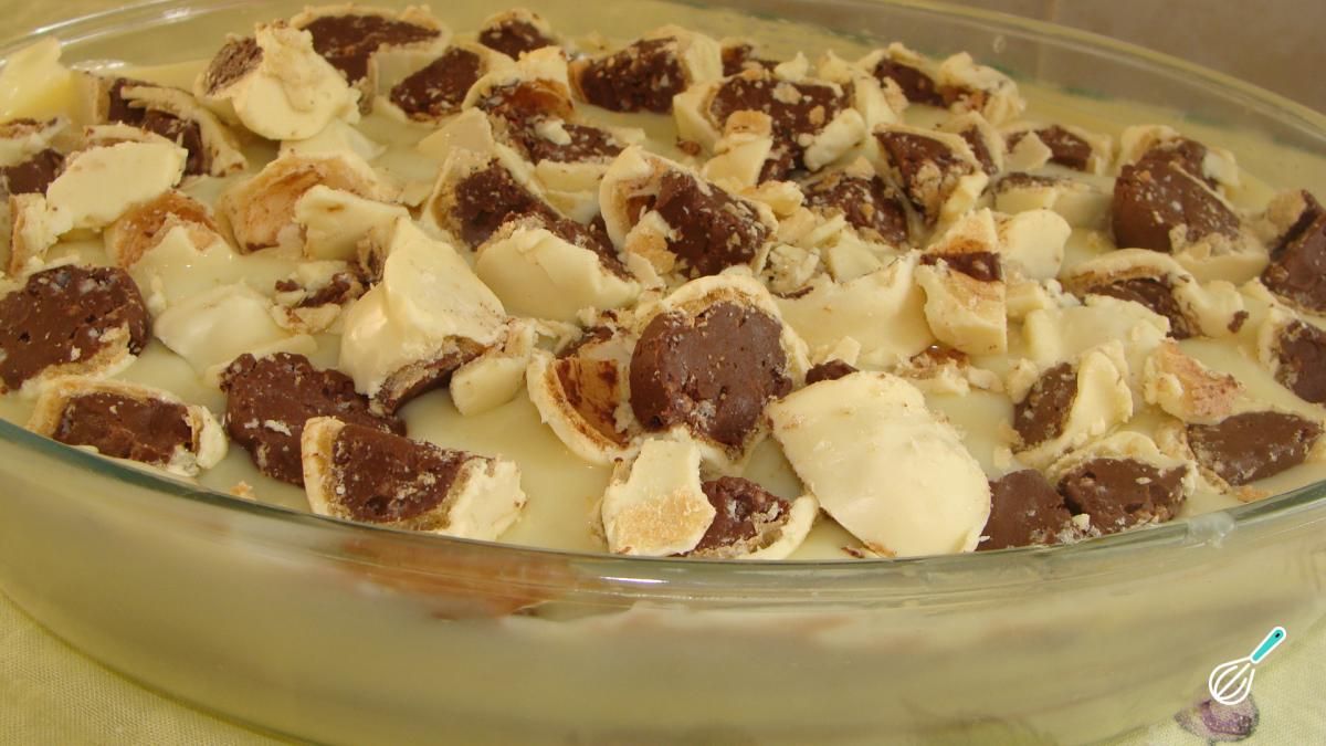 Receita de Gelado ouro branco