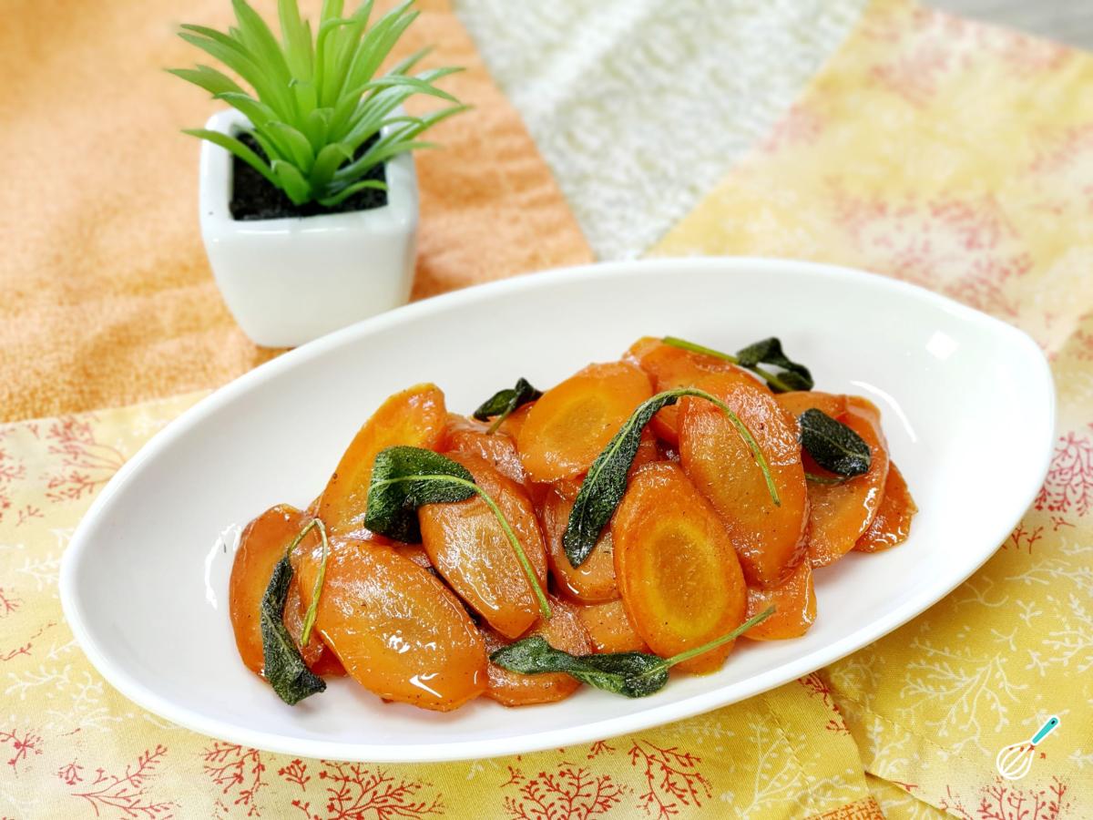 Receita de Cenoura glaceada