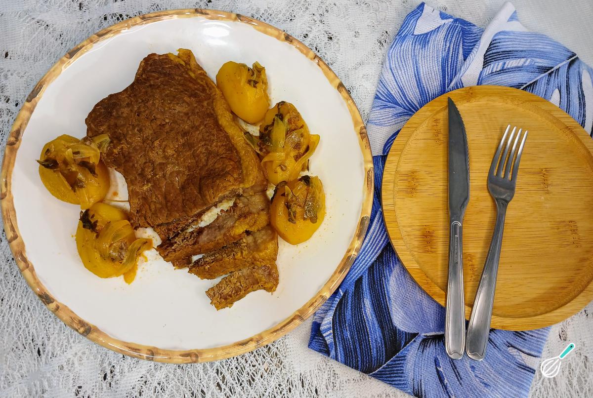 Receita de Coxão duro na panela de pressão