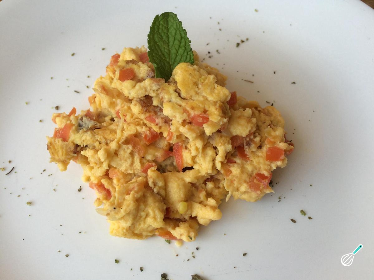 Receita de Ovos mexidos cremosos