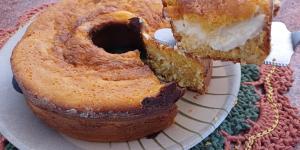 Receita de Bolo de milho com requeijão